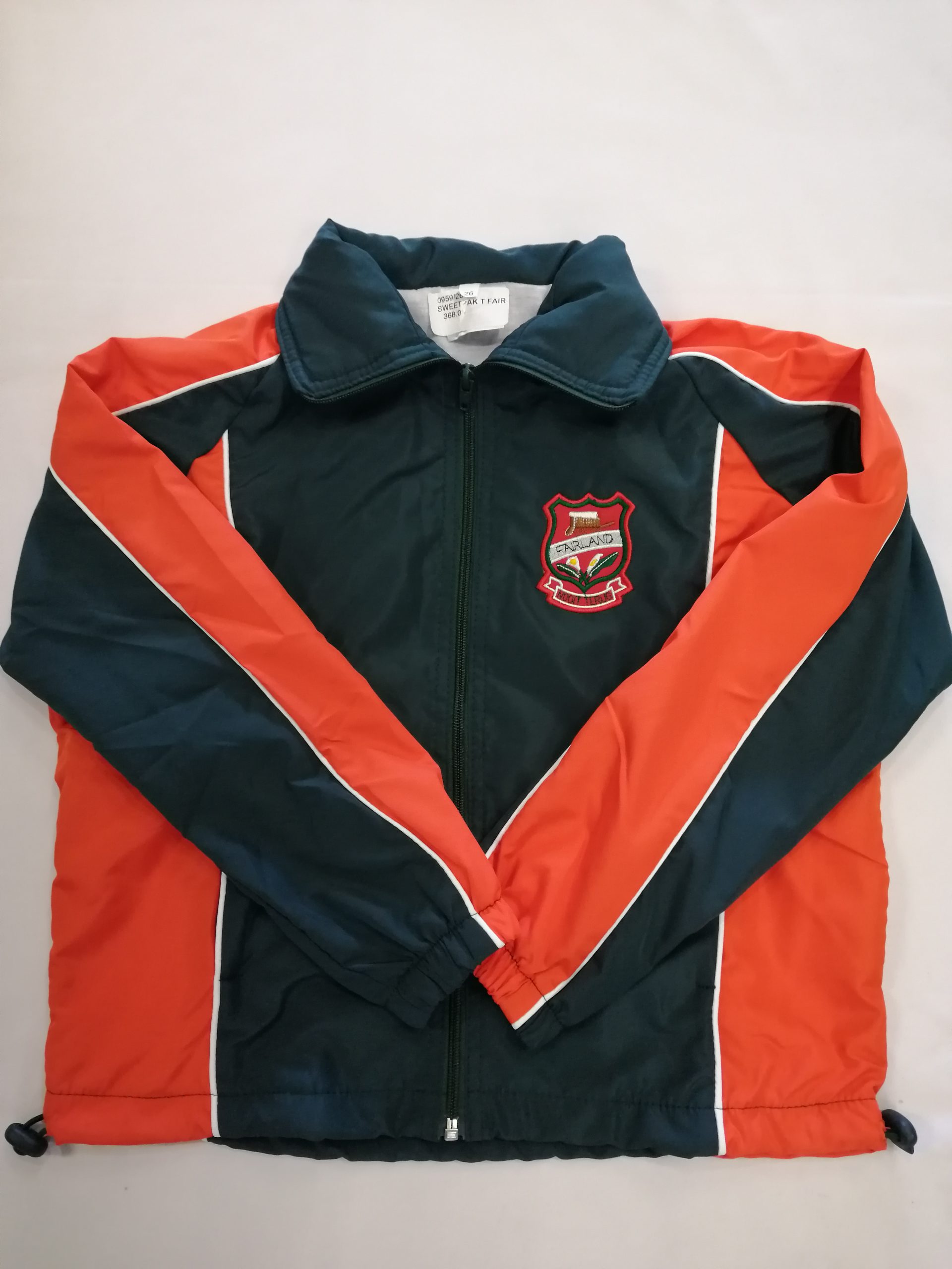 Fairland Tracksuit Top Constantia Schoolwear